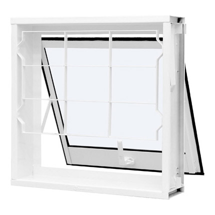 VITRO ACO MAXIMO AR C/ VIDRO BRANCO 50X50CM HB/RAMASSOL