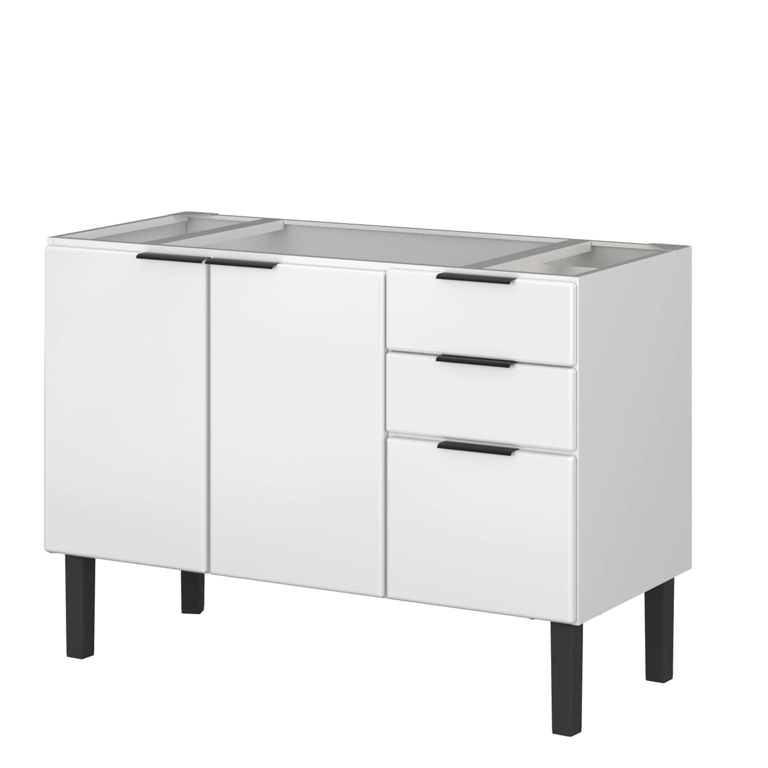 GABINETE ACO P/ PIA 1,20M BRANCO HB