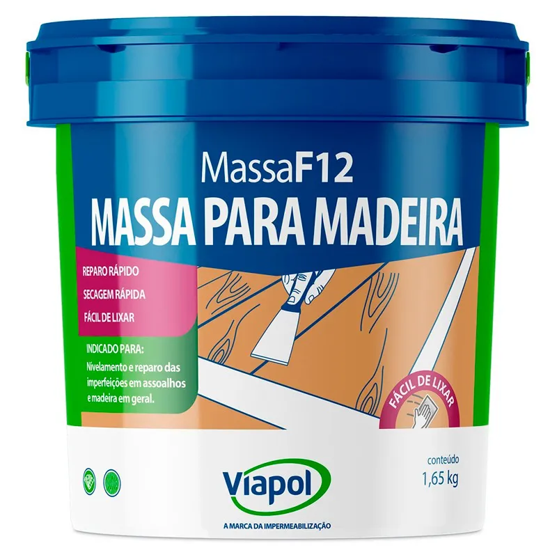 MASSA P/ MADEIRA 400GR SUCUPIRA F12