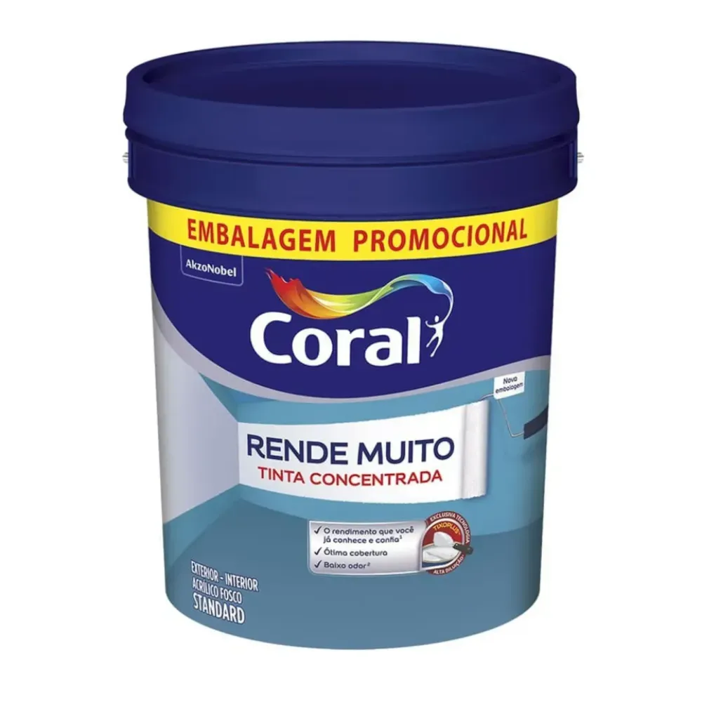 CORAL RENDE MUITO 20L BRANCO LATEX