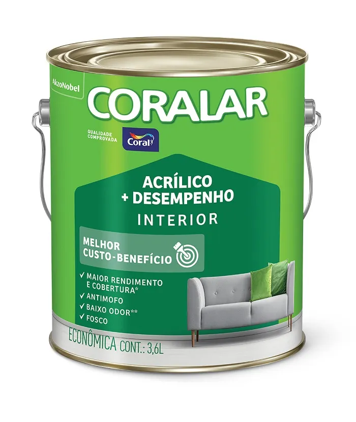 CORALAR 3,6L ACR. BRANCO LATEX