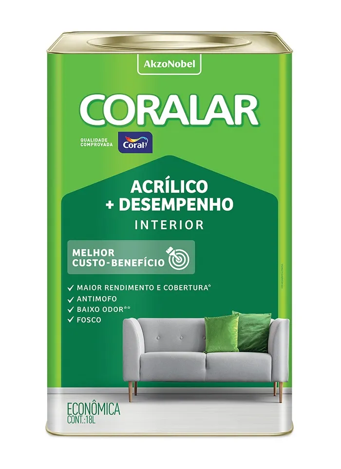 CORALAR 18L BRANCO LATEX