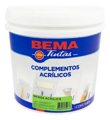 MASSA ACRILICA BEMA 3,6L