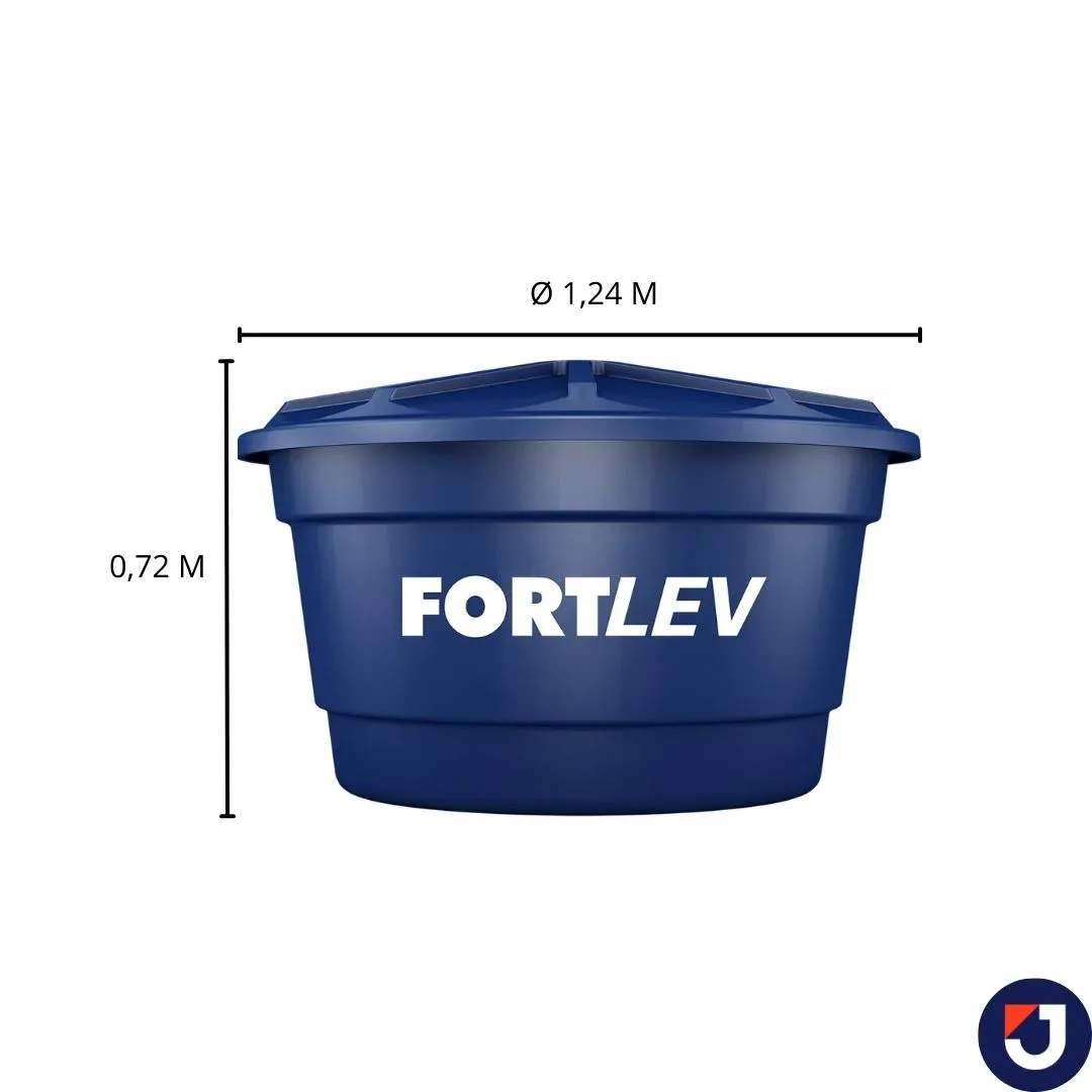 CAIXA POLIETILENO FORTLEV 500L C/ TPA