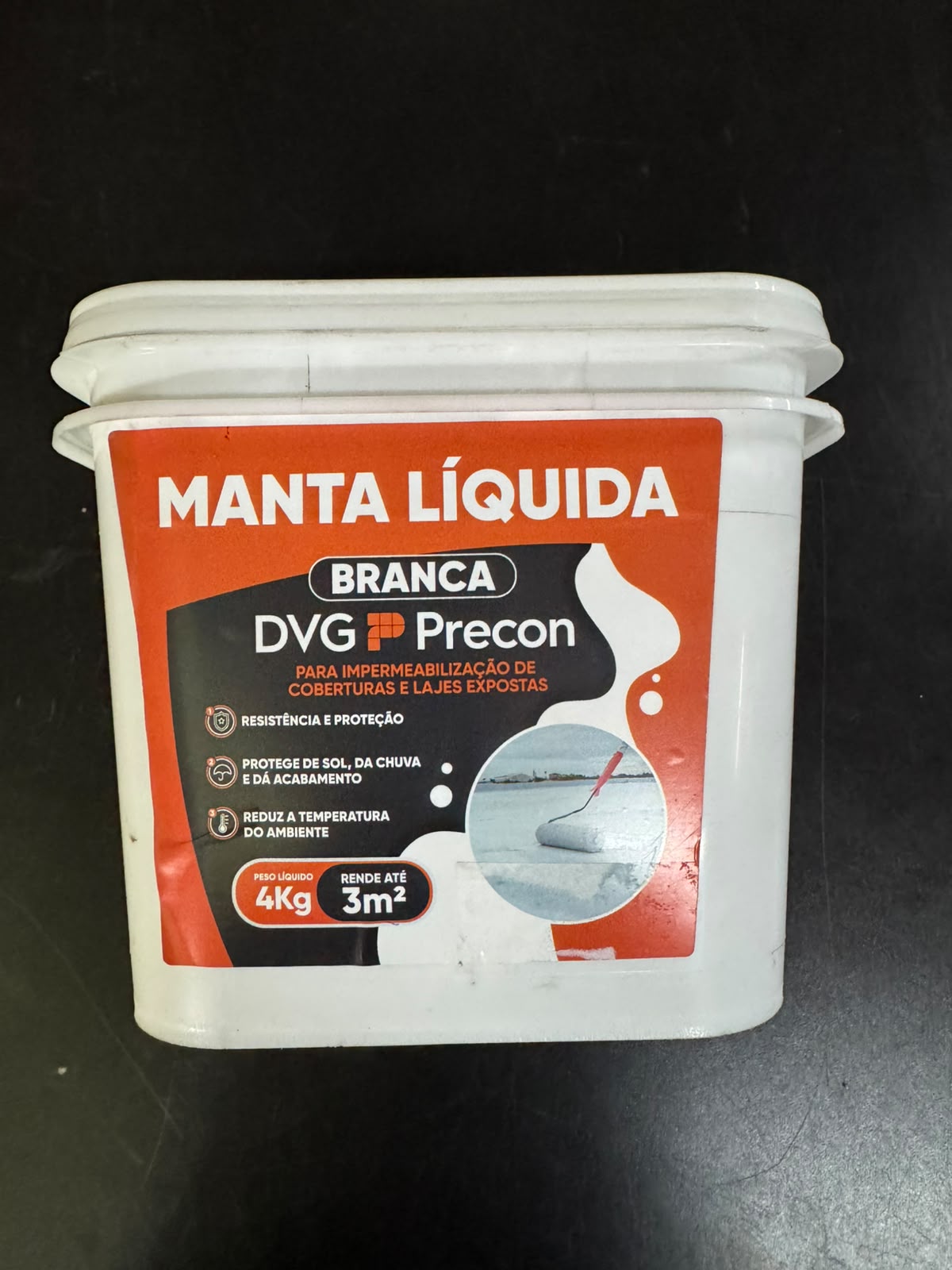 MANTA LIQUIDA BRANCA 04KG (LAJE E PAREDE) PRECON