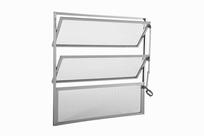 VITRO BASCULANTE ALUMINIO 60X60CM (3F)
