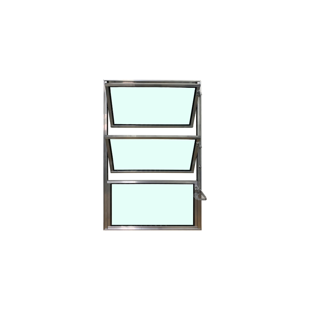VITRO BASCULANTE ALUMINIO 60X40CM (VERTICAL 3F)