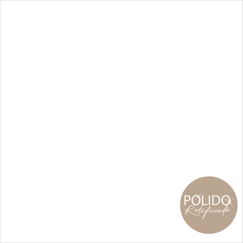 PISO BRANCO RT POLIDO (T3) 66X66 FORMIGRES (CX 2,20M²)
